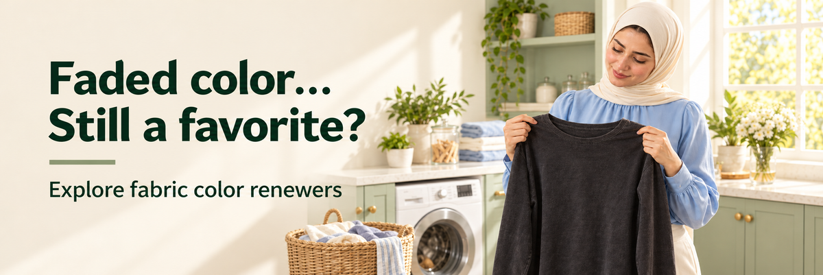Faded color… Still a favorite? Explore fabric color renewers.