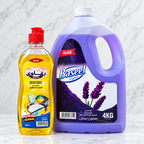 Basil Dishwashing Liquid 4L + 500ml Free
