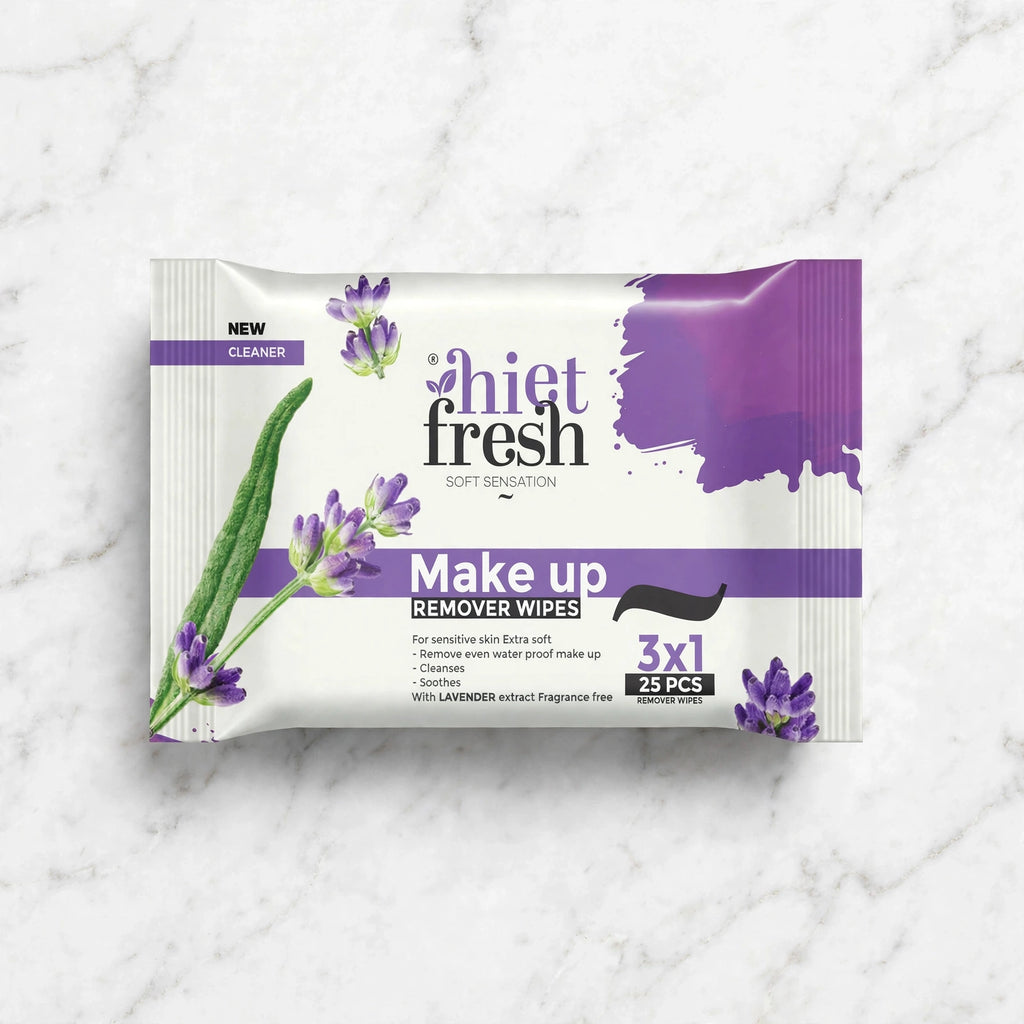Heat Fresh Makeup Remover Wipes – 25 Wipes