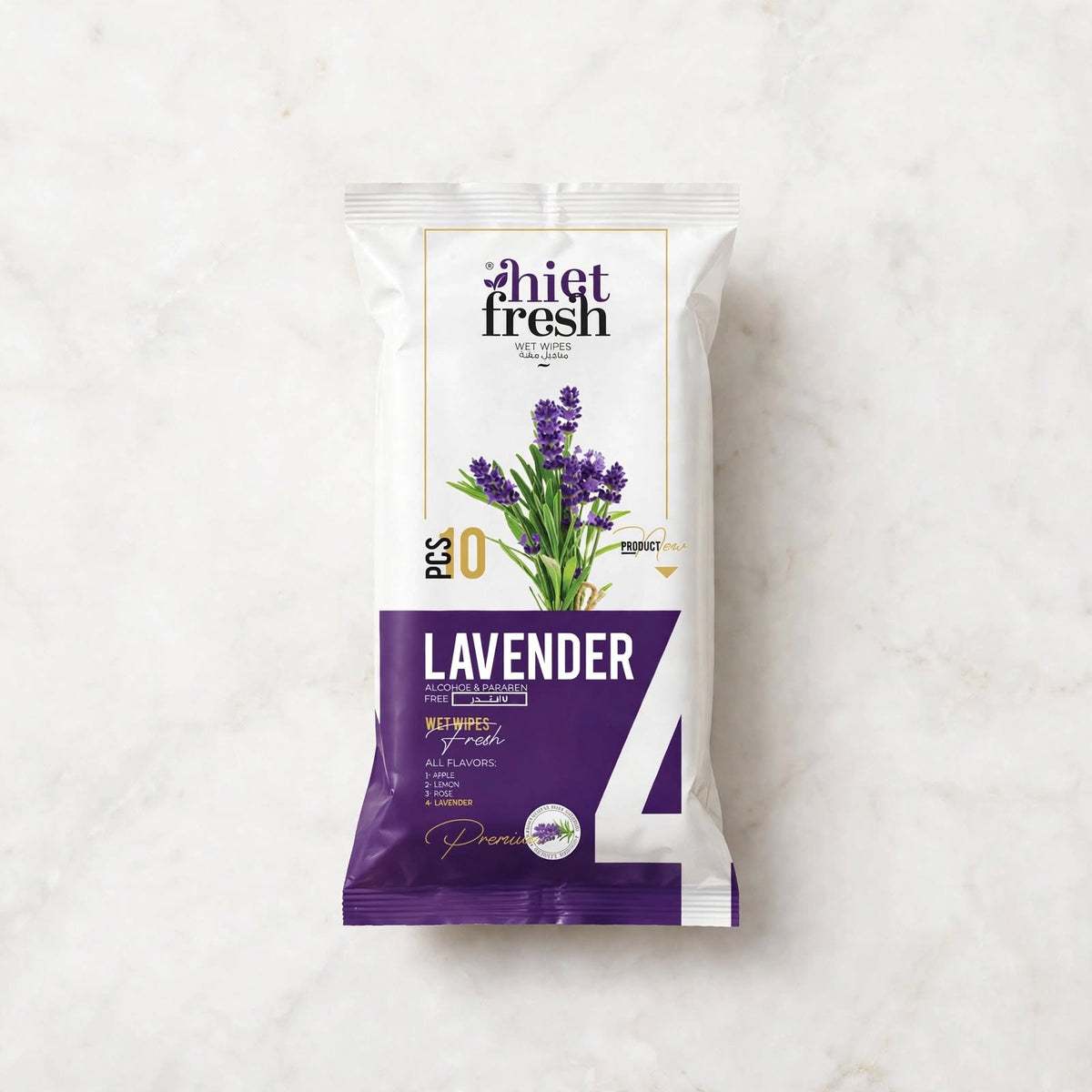 Heat Fresh Pocket Wet Wipes – 10 Wipes