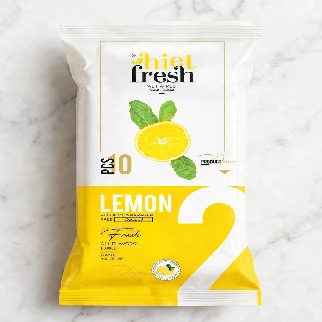 Heat Fresh Pocket Wet Wipes – 10 Wipes
