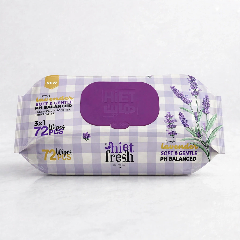 Heat Fresh Wet Wipes – 72 Wipes