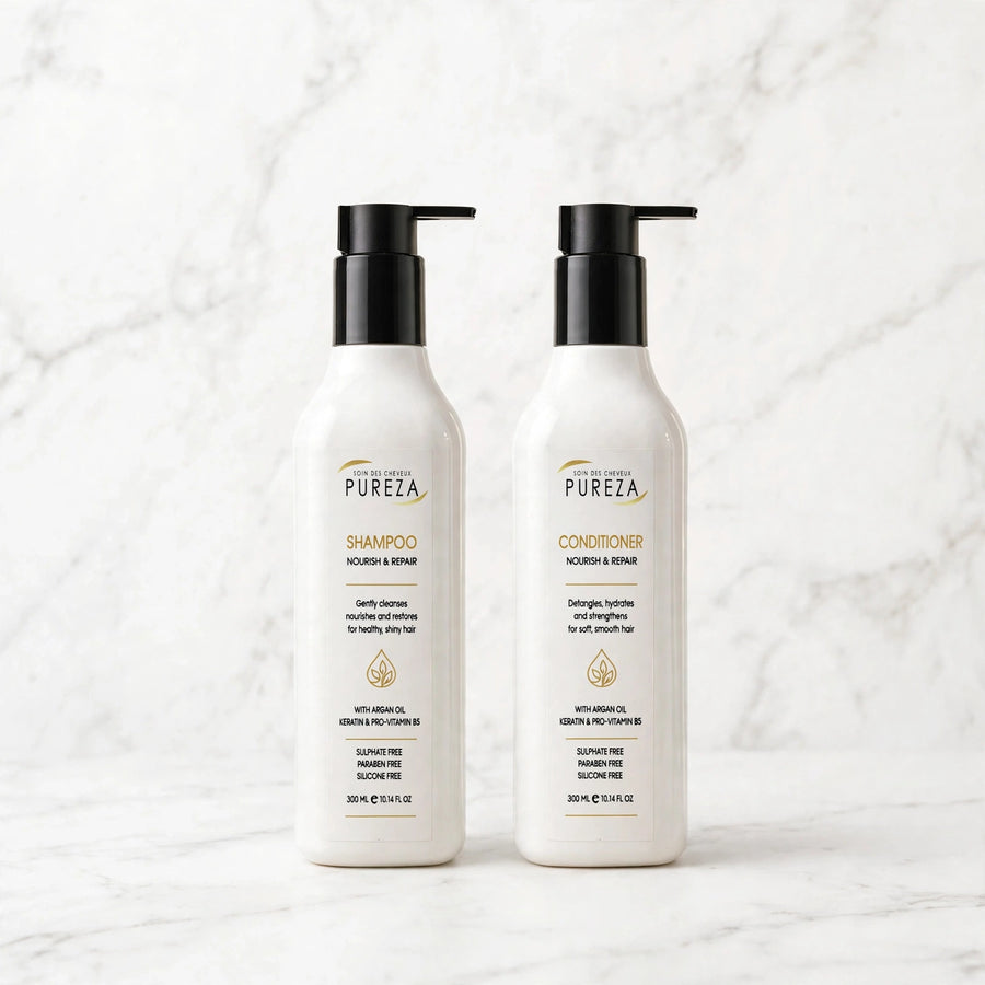 Pureza Nutrition & Repair Set – Shampoo and Conditioner 300ml per bottle