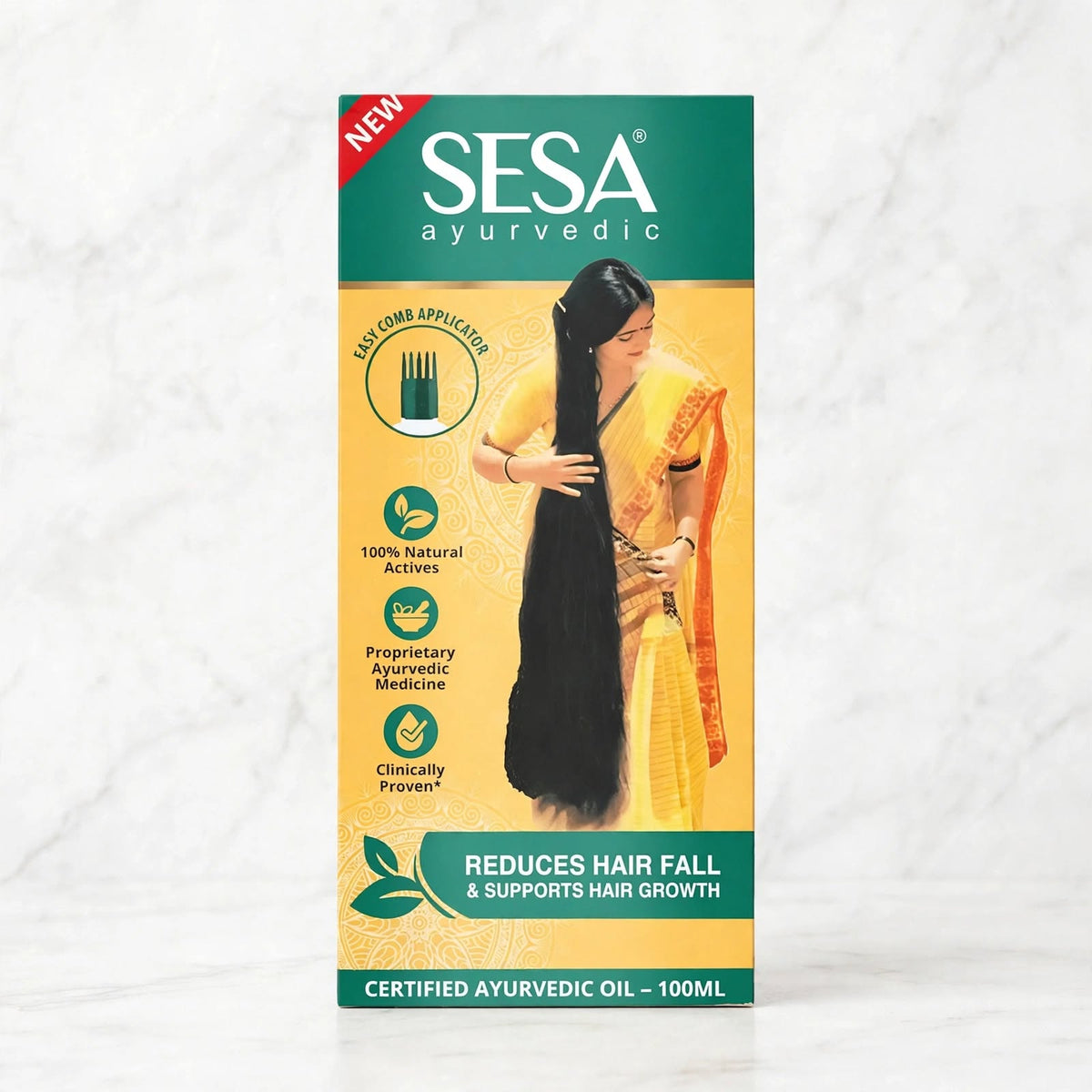 Sesa Ayurvedic Indian Hair Oil – 100 ml