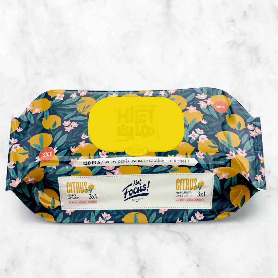Heat Fresh Jumbo Wet Wipes – 120 Wipes