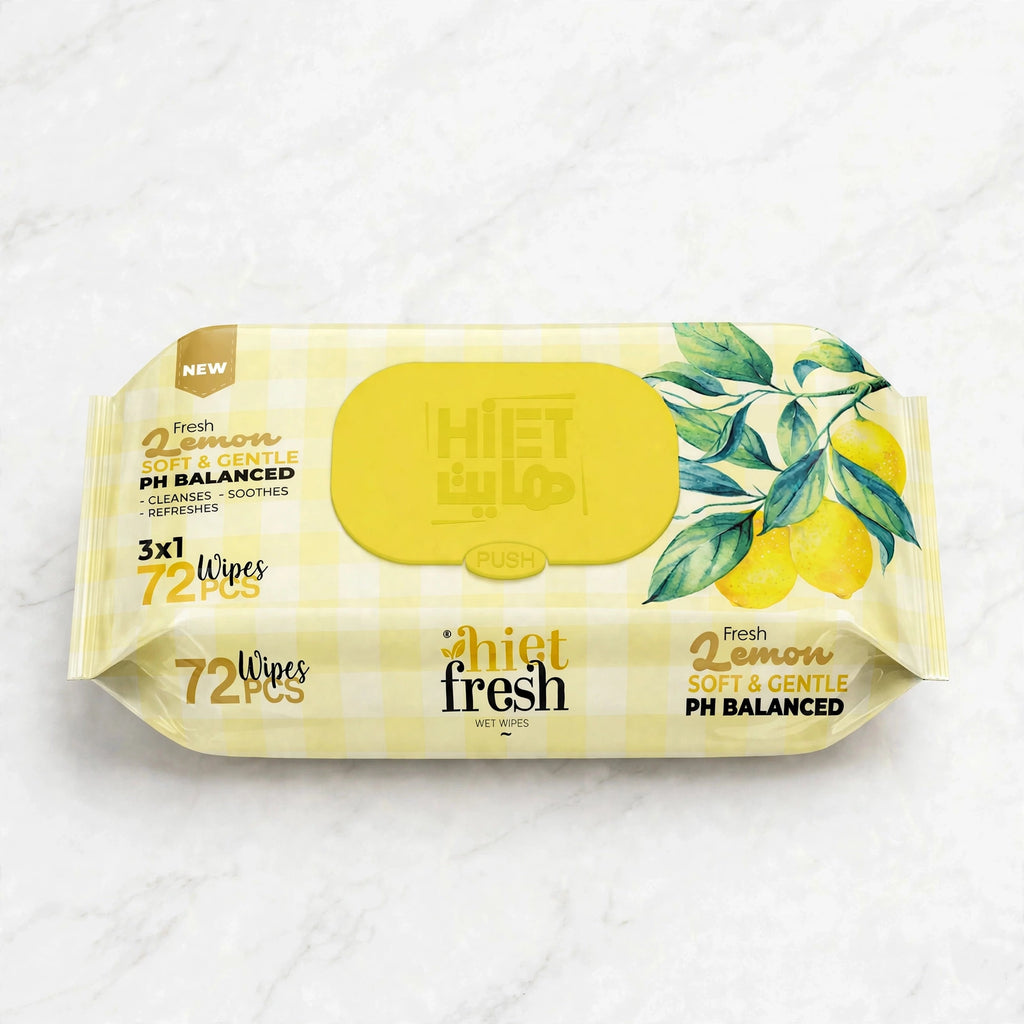 Heat Fresh Wet Wipes – 72 Wipes