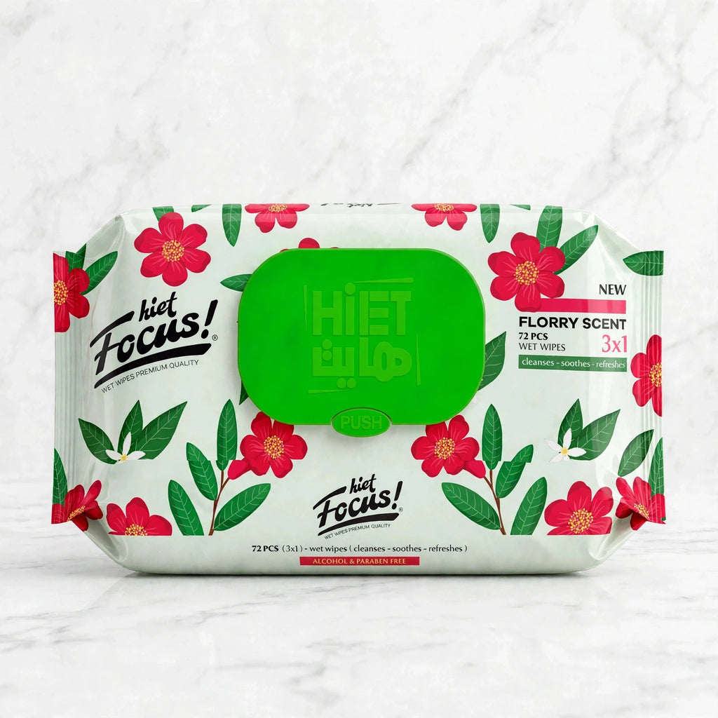 Heat Fresh Wet Wipes – 72 Wipes